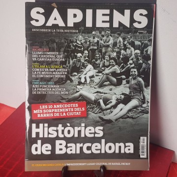 Revista Sapiens 151 històries de Barcelona Cardenal Richelieu 1. 50€
