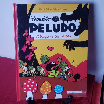 Libro el pequeño peludo el bosque de las sombras Pierre Bailly