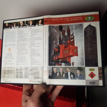 L'orgue de Sant Llorenç de Morunys DVD concert Miquel González