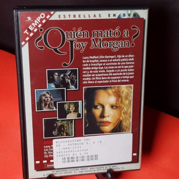 ¿quién mató a Joy Morgan? DVD