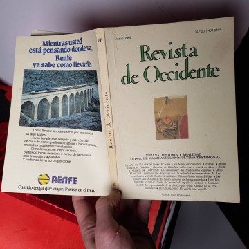 Revista de Occidente 50 junio 1985 España historia y realidad 2 €