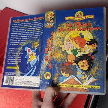 El mago de los sueños película familia Telerín VHS 6 €