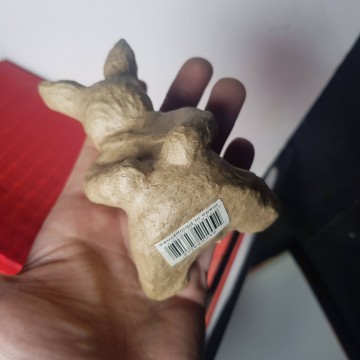 Figura de conejo cartón piedra 1 € comprar pongo