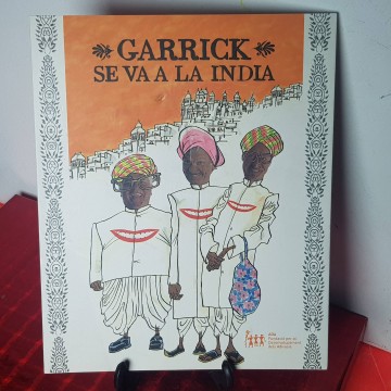 Garrick se va a la India el Tricicle el jueves humor gráfico