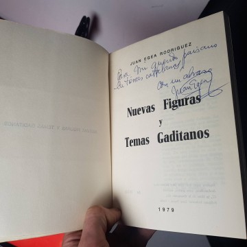 Nuevas figuras y temas gaditanos Juan Egea Rodríguez con firma autor
