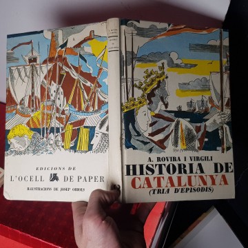 Història de Catalunya Antoni Rovira i Virgili llibre en català 1.5€
