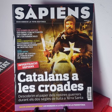 Revista de història Sapiens 152 catalans a les croades 1.5€ comprar