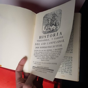 Historia verdadera y famosa de Cid Campeador don Rodrigo Díaz de Vivar