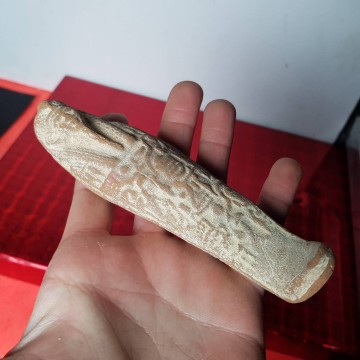 Antiguo sarcofago tallado en piedra 12 € comprar talla momia Egipto