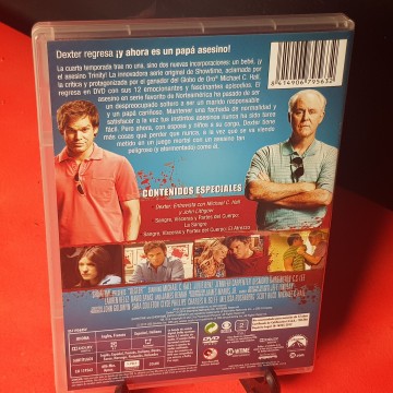 Dexter cuarta temporada DVD
