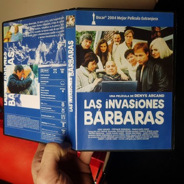 Las invasiones bárbaras película DVD Denys Arcand películas videoclub