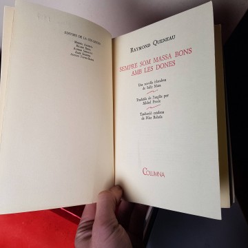 Sempre som massa bons amb les dones Raymond queneau llibreria llibre
