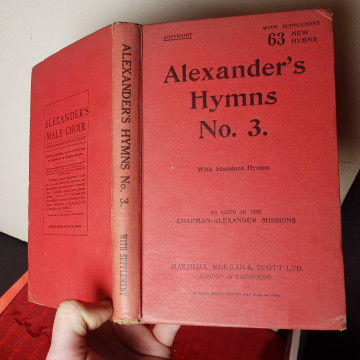 Alexander's Hymns No.3 himnario libro partituras himnos religiosos