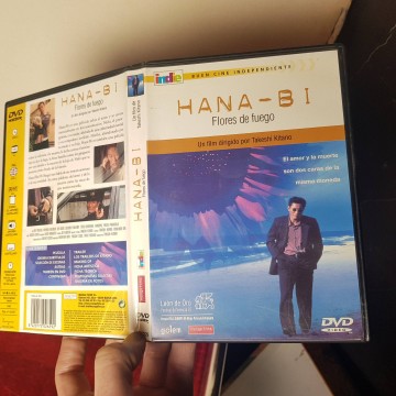 Hana Bi, Flores de fuego, Takeshi Kitano dvd 5€ videoclub cine japonés