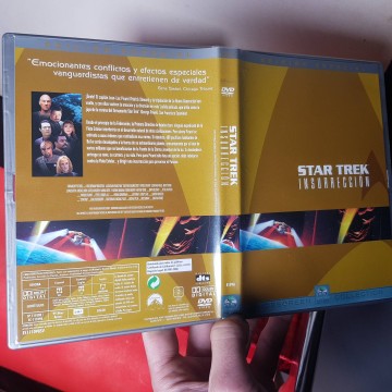 Star Trek insurrección edición especial 2 DVDs contenido extra DVD