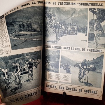 Revista Le miroir du tour 1953 ( ciclismo Francia Louison Bobet