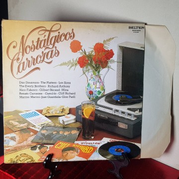 Nostalgicos carrozas vinilo LP dúo dinámico Renato Carosone Gino Paoli