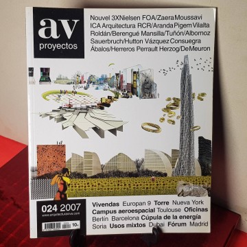 AV proyectos 24 revista de arquitectura Jean Nouvel revistas comprar