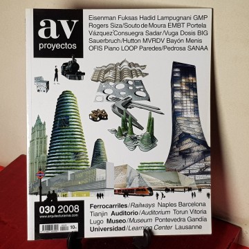 revista AV 30 proyectos arquitectura estaciones de metro librería