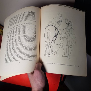 Ariel 11 la revista de les arts gravat de  Joan Rebull 5 eu. llibreria