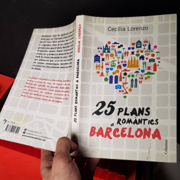 25 plans romàntics a Barcelona Cecilia Lorenzo llibres llibreria