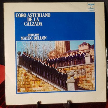 Coro asturiano de la calzada Mateo Bullón vinilo LP comprar Asturias