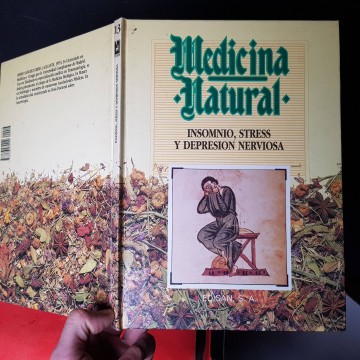 Insomnio estrés y depresión nerviosa medicina natural libros librería
