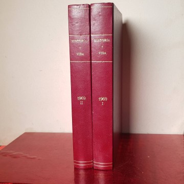 Lote revistas historia y vida 1969 del número 10 al 21 completo 10€