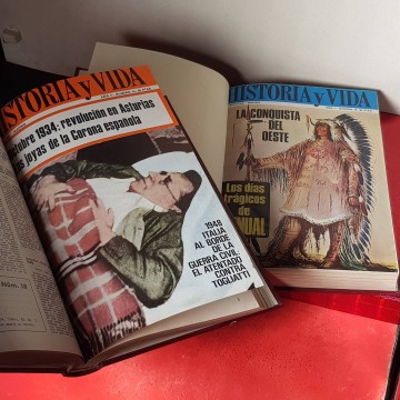 Lote revistas historia y vida 1969 del número 10 al 21 completo 10€