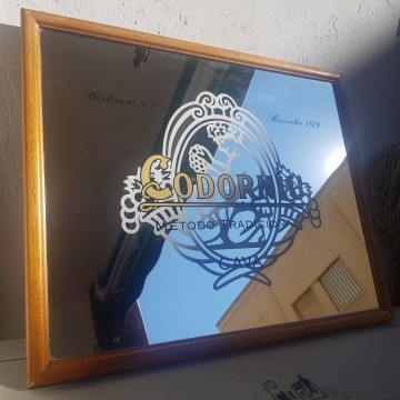 Espejo Codorníu antiguo cava Codorniu 1551 Raventos 1872