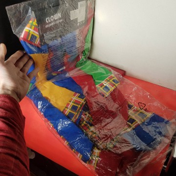 Disfraz payaso infantil para niños carnaval mercadillo oportunidades