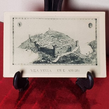 Antigua postal Tossa de Mar Vila vella 1354 postales antiguas Tossa