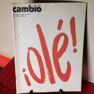 Elecciones 1977 revista Cambio 16 27 junio 1977 transición española