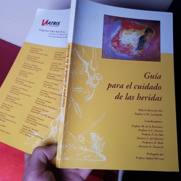 Libros de medicina librería guía para el cuidado de las heridas compra
