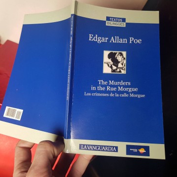 Libros bilingües castellano inglés Edgar Allan Poe novelas bilingües