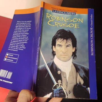 Novelas bilingües libros bilingües Robinson Crusoe castellano inglés