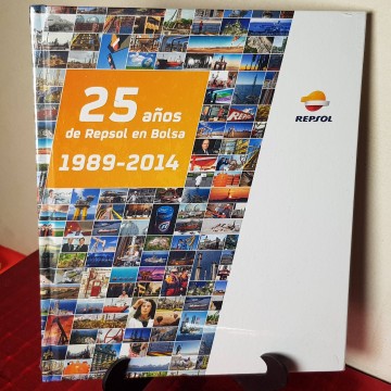 25 años de Repsol en bolsa 1989 2014 libro librería online libros