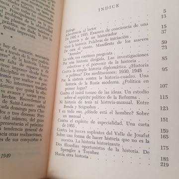 Combates por la historia Lucien Febvre ensayo historiografía libro