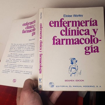 Manual enfermería clínica y farmacologia libro guía librería libros