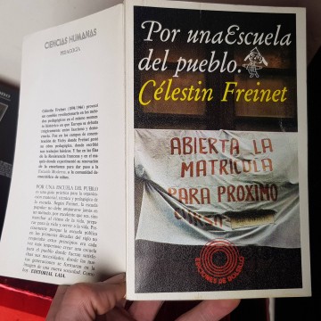 Por una escuela del pueblo Celestin Freinet libros pedagogía librería