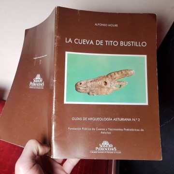 La cueva del Tito Bustillo Ribadesella Asturias guía libro librería