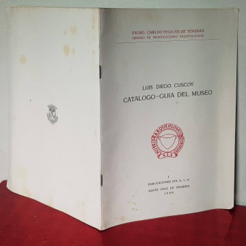 Antiguo Catálogo guía del Museo Arqueológico de Tenerife 1958 librería