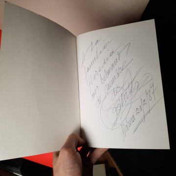 Materia y espíritu Bernardo Cortés Maldonado con firma autógrafo