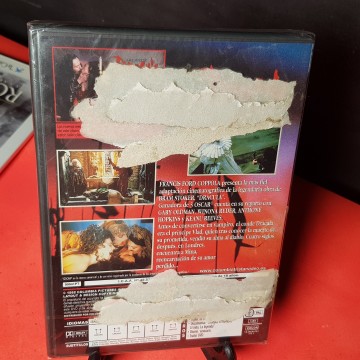 DRÁCULA DE BRAM STOKER, DVD, NUEVO.