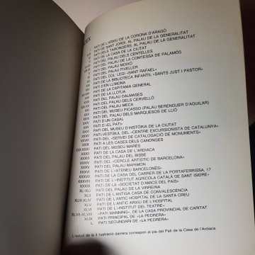 Patis modernistes i gotics de Barcelona Llibre llibreria online