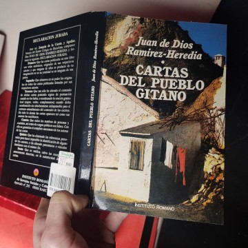 Cartas del Pueblo Gitano Juan de Dios Ramírez Heredia libro librería