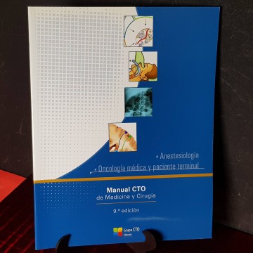 Anestesiología Oncología Médica y paciente terminal libro medicina