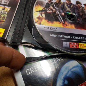 Lote juegos PC Atlantis Tomb Raider tzar Anthology esparta II CSI PARA