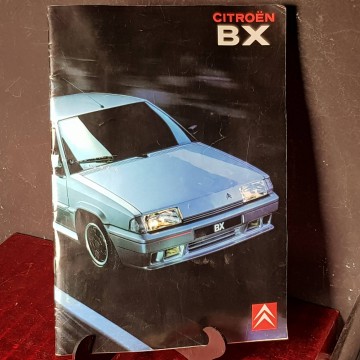 Catálogo publicitario automóvil Citroën BX coche publicidad libro 1990
