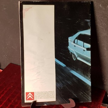 Catálogo publicitario automóvil Citroën BX coche publicidad libro 1990